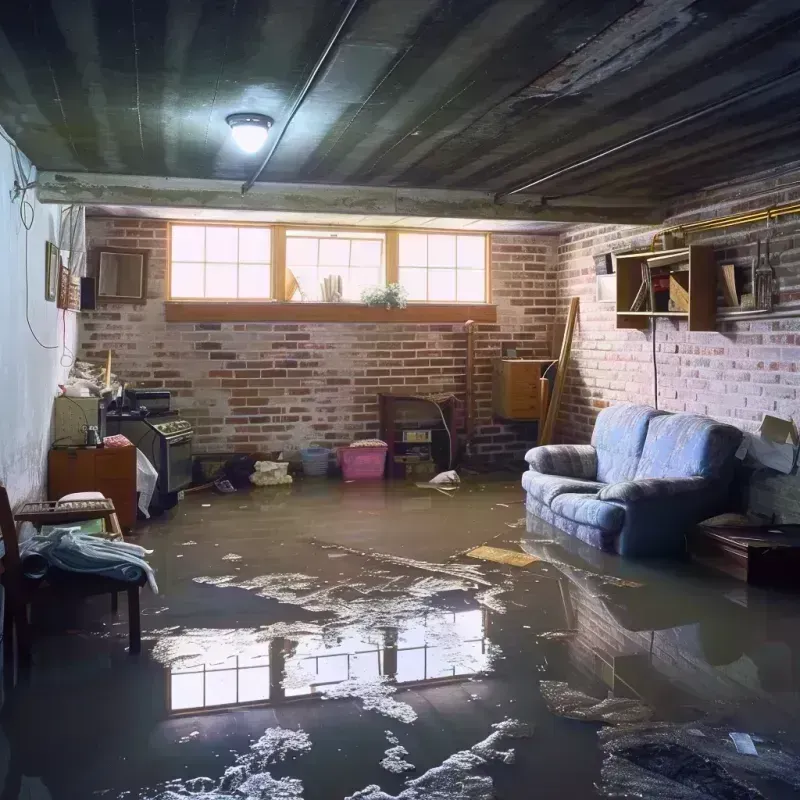 Flooded Basement Cleanup in Brownfield, ME